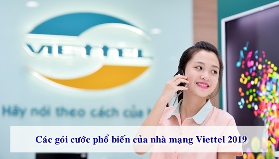 Các gói cước Viettel trả trước thông dụng nhất trong năm 2019