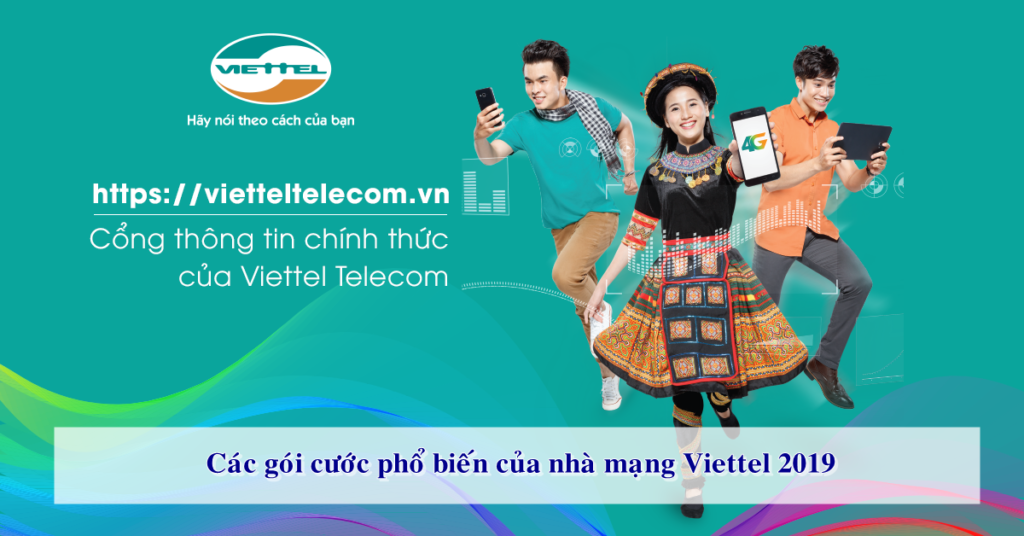 Các gói cước Viettel trả trước thông dụng nhất trong năm 2019